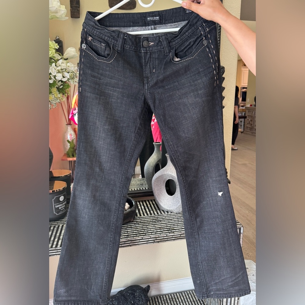 MekDNM jeans size 31|34 slim boot